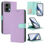 For Motorola Moto G 5G / G Play 5G 2024 / Purple+Mint Green