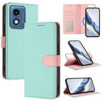 For Motorola Moto G Play 4G 2024 / Mint Green+Pink