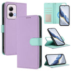 For Motorola Moto G Power 5G 2024 / Purple+Mint Green