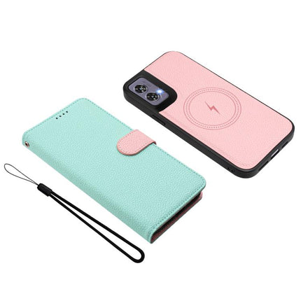 Detachable Litchi Texture Magnetic Vegan Leather Phone Case, For Motorola Moto G85 5G / S50 Neo, For Motorola Moto X50 Ultra / Edge 50 Ultra, For Motorola Edge 50 Pro, For Motorola Edge 50 Fusion