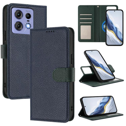 Detachable Litchi Texture Magnetic Vegan Leather Phone Case, For Motorola Moto G85 5G / S50 Neo, For Motorola Moto X50 Ultra / Edge 50 Ultra, For Motorola Edge 50 Pro, For Motorola Edge 50 Fusion