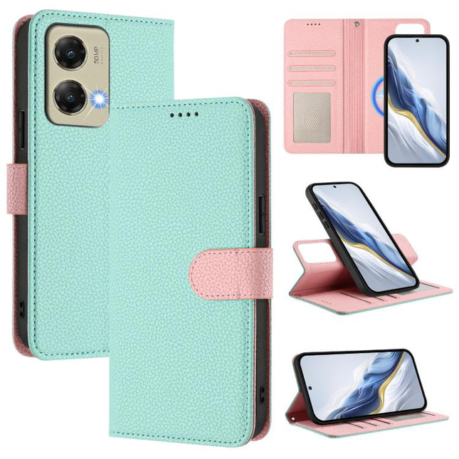 Detachable Litchi Texture Magnetic Vegan Leather Phone Case, For Motorola Moto G 5G / G Play 5G 2024, For Motorola Moto G Stylus 5G 2024, For Motorola Moto G Play 4G 2024, For Motorola Moto G Power 5G 2024