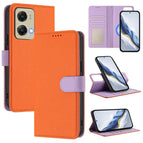 For Motorola Moto G Stylus 5G 2024 / Orange+Purple