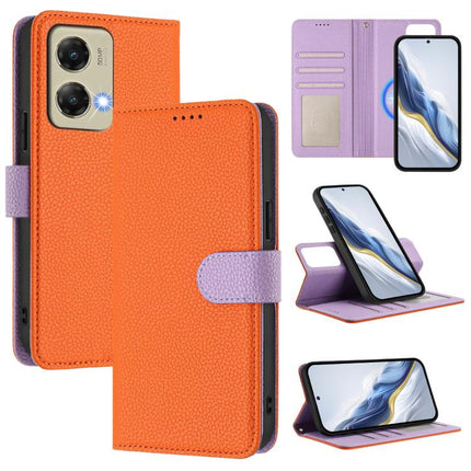Detachable Litchi Texture Magnetic Vegan Leather Phone Case, For Motorola Moto G 5G / G Play 5G 2024, For Motorola Moto G Stylus 5G 2024, For Motorola Moto G Play 4G 2024, For Motorola Moto G Power 5G 2024