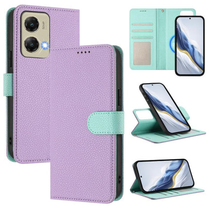 Detachable Litchi Texture Magnetic Vegan Leather Phone Case, For Motorola Moto G 5G / G Play 5G 2024, For Motorola Moto G Stylus 5G 2024, For Motorola Moto G Play 4G 2024, For Motorola Moto G Power 5G 2024