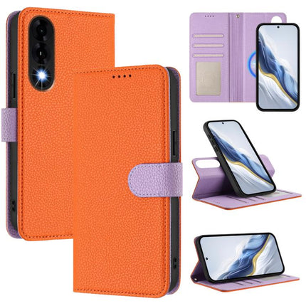 Detachable Litchi Texture Magnetic Vegan Leather Phone Case, For OnePlus Nord 5 / Ace 5 Ultra, For OnePlus Nord CE5 / Ace 5 Racing