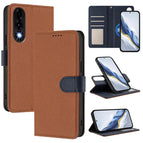 For OnePlus Nord 5 / Ace 5 Ultra / Brown+Dark Blue