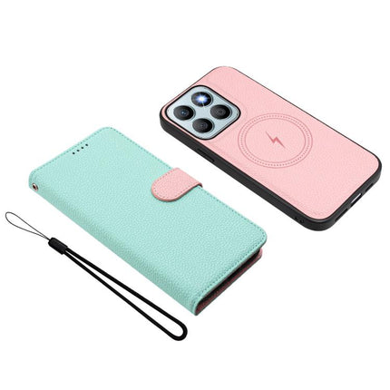 Detachable Litchi Texture Magnetic Vegan Leather Phone Case, For Honor X6b 4G, For Honor 200, For Honor 200 Pro, For Honor 200 Lite Global