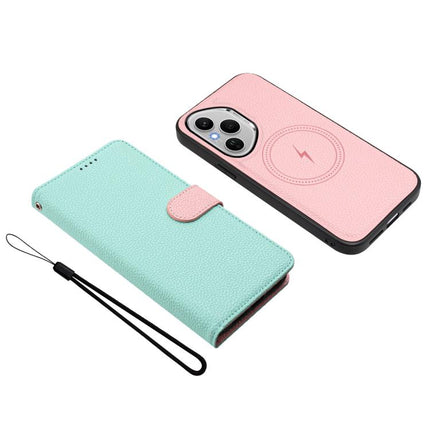 Detachable Litchi Texture Magnetic Vegan Leather Phone Case, For Honor 400 Pro Global 160.8mm, For Honor 400 Lite Global, For Honor 400 Global 156.5mm, For Honor X8c 4G