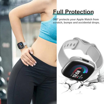 xDfind Full-coverage TPU Watch Protective Cover, For Fitbit Versa 4, For Fitbit Versa 3