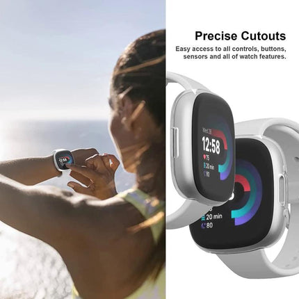 xDfind Full-coverage TPU Watch Protective Cover, For Fitbit Versa 4, For Fitbit Versa 3