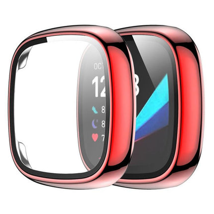 xDfind Tempered Film Integrated PC Watch Protective Cover, For Fitbit Versa 4, For Fitbit Versa 3