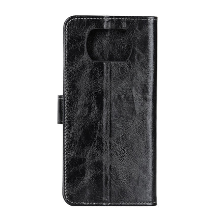Retro Crazy Horse Texture Horizontal Flip Leather Case with Holder & Card Slots & Photo Frame & Wallet, For LG K22, For Wiko View5 / View5 Plus, For Xiaomi POCO X3 NFC