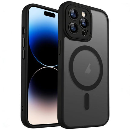XDcase Skin Feel Magnetic Frosted Phone Case with Lens Film, For iPhone 15 Pro Max, For iPhone 15 Pro, For iPhone 15, For iPhone 14 Plus, For iPhone 14, For iPhone 14 Pro, For iPhone 14 Pro Max