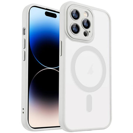 XDcase Skin Feel Magnetic Frosted Phone Case with Lens Film, For iPhone 15 Pro Max, For iPhone 15 Pro, For iPhone 15, For iPhone 14 Plus, For iPhone 14, For iPhone 14 Pro, For iPhone 14 Pro Max