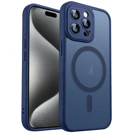 XDcase Skin Feel Magnetic Frosted Phone Case with Lens Film, For iPhone 15 Pro Max, For iPhone 15 Pro, For iPhone 15, For iPhone 14 Plus, For iPhone 14, For iPhone 14 Pro, For iPhone 14 Pro Max