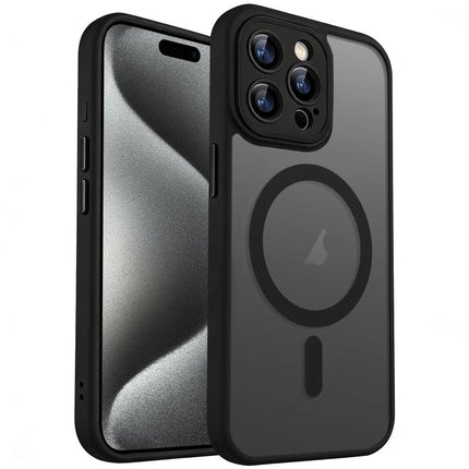 XDcase Skin Feel Magnetic Frosted Phone Case with Lens Film, For iPhone 15 Pro Max, For iPhone 15 Pro, For iPhone 15, For iPhone 14 Plus, For iPhone 14, For iPhone 14 Pro, For iPhone 14 Pro Max