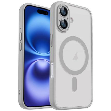 XDcase Skin Feel Magnetic Frosted Phone Case with Lens Film, For iPhone 17e / 16e, For iPhone 16 Pro Max, For iPhone 16 Pro, For iPhone 16 Plus, For iPhone 16