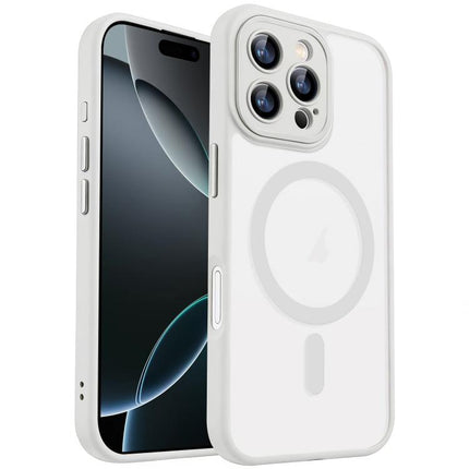 XDcase Skin Feel Magnetic Frosted Phone Case with Lens Film, For iPhone 17e / 16e, For iPhone 16 Pro Max, For iPhone 16 Pro, For iPhone 16 Plus, For iPhone 16