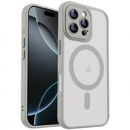 XDcase Skin Feel Magnetic Frosted Phone Case with Lens Film, For iPhone 17e / 16e, For iPhone 16 Pro Max, For iPhone 16 Pro, For iPhone 16 Plus, For iPhone 16