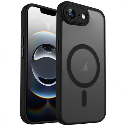XDcase Skin Feel Magnetic Frosted Phone Case with Lens Film, For iPhone 17e / 16e, For iPhone 16 Pro Max, For iPhone 16 Pro, For iPhone 16 Plus, For iPhone 16