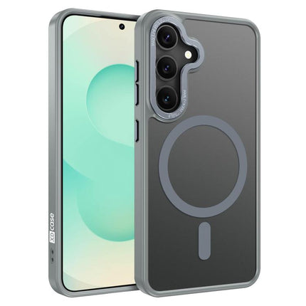 XDcase Metal Lens Frame Skin Feel Magnetic Phone Case, For Samsung Galaxy S25 5G, For Samsung Galaxy S25+ 5G, For Samsung Galaxy S25 Ultra 5G, For Samsung Galaxy S24 Ultra 5G, For Samsung Galaxy S24+ 5G, For Samsung Galaxy S24 5G