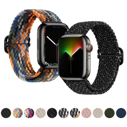 xDfind Sliding Buckle Nylon Braided Watch Band, For Apple Watch 42 / 44 / 45 / 46 / 49mm, For Apple Watch 38 / 40 / 41 / S11 42mm