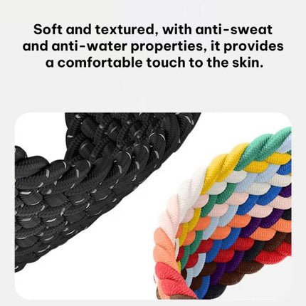 xDfind Sliding Buckle Nylon Braided Watch Band, For Apple Watch 42 / 44 / 45 / 46 / 49mm, For Apple Watch 38 / 40 / 41 / S11 42mm