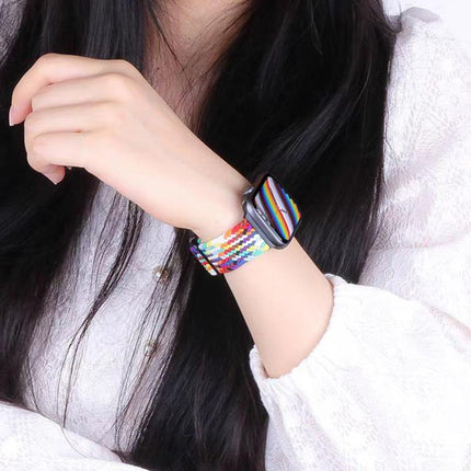 xDfind Sliding Buckle Nylon Braided Watch Band, For Apple Watch 42 / 44 / 45 / 46 / 49mm, For Apple Watch 38 / 40 / 41 / S11 42mm