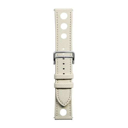 xDfind Flat-head Hole Palm Texture Vegan Leather Watch Band, 20mm, 22mm