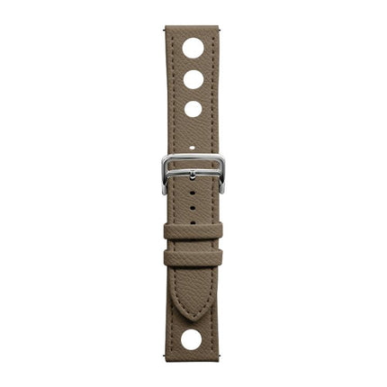 xDfind Flat-head Hole Palm Texture Vegan Leather Watch Band, 20mm, 22mm