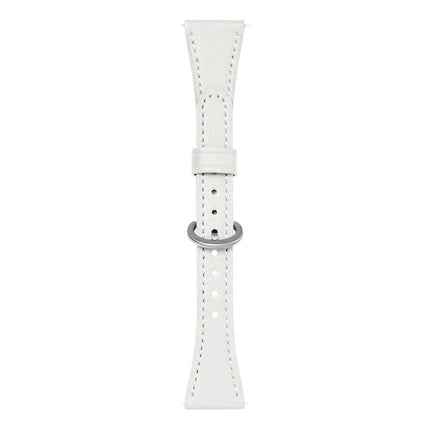 xDfind Flat-head Horseshoe Buckle Vegan Leather Watch Band, 18mm, 20mm