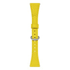 18mm / Yellow+Silver Buckle