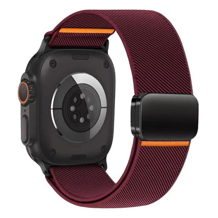 xDfind Elastic Nylon Magnetic Buckle Watch Band, For Apple Watch 42 / 44 / 45 / 46 / 49mm, For Apple Watch 38 / 40 / 41 / S11 42mm