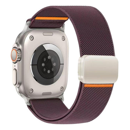 xDfind Elastic Nylon Magnetic Buckle Watch Band, For Apple Watch 42 / 44 / 45 / 46 / 49mm, For Apple Watch 38 / 40 / 41 / S11 42mm