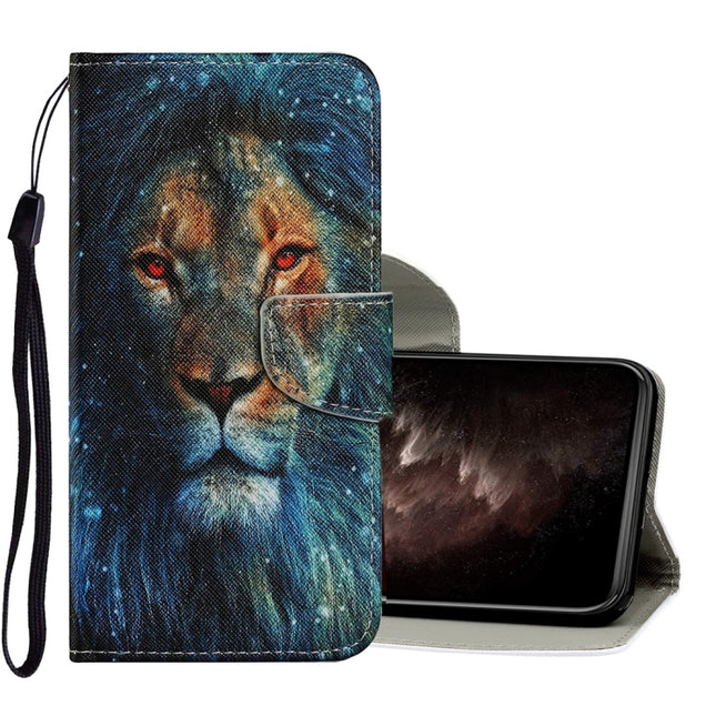 Coloured Drawing Pattern Horizontal Flip PU Leather Case with Holder & Card Slots & Wallet & Lanyard, For iPhone 11 Pro Max