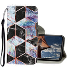For iPhone X / XS / Black Marble