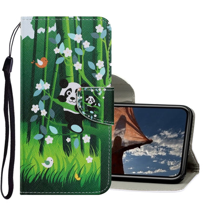 Coloured Drawing Pattern Horizontal Flip PU Leather Case with Holder & Card Slots & Wallet & Lanyard, For iPhone X / XS