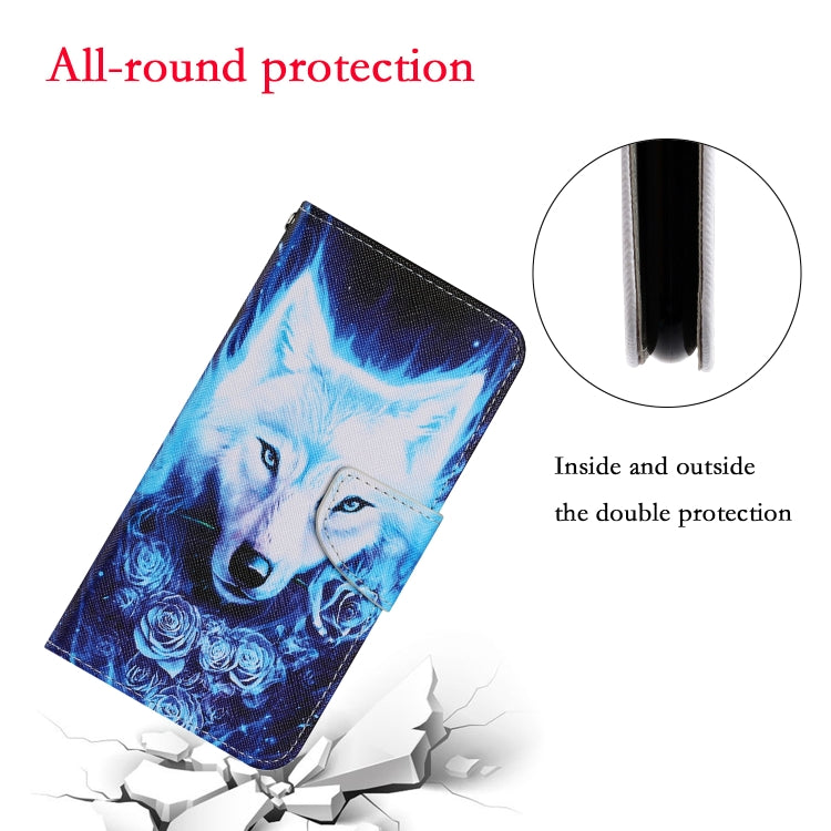 Coloured Drawing Pattern Horizontal Flip PU Leather Case with Holder & Card Slots & Wallet & Lanyard, For iPhone 12 / 12 Pro