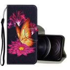 For iPhone 12 / 12 Pro / Big Golden Butterfly