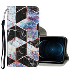 For iPhone 12 Pro Max / Black Marble