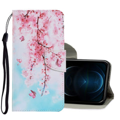 Coloured Drawing Pattern Horizontal Flip PU Leather Case with Holder & Card Slots & Wallet & Lanyard, For iPhone 12 Pro Max