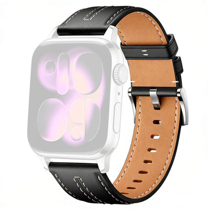 xDfind Composite Cowhide Texture Vegan Leather Watch Band, For Apple Watch 42 / 44 / 45 / 46 / 49mm