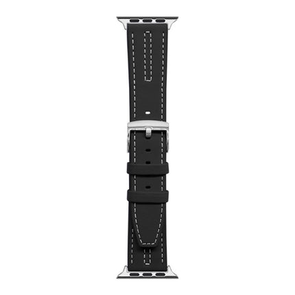 xDfind Composite Cowhide Texture Vegan Leather Watch Band, For Apple Watch 42 / 44 / 45 / 46 / 49mm