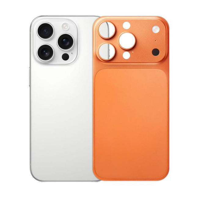 Ultra-Thin Transforms into 17 Series Matte Aluminum Alloy Back Cover, For iPhone 16 Pro Max, For iPhone 16 Pro, For iPhone 15 Pro Max, For iPhone 15 Pro, For iPhone 14 Pro, For iPhone 14 Pro Max, For iPhone 13 Pro Max, For iPhone 13 Pro