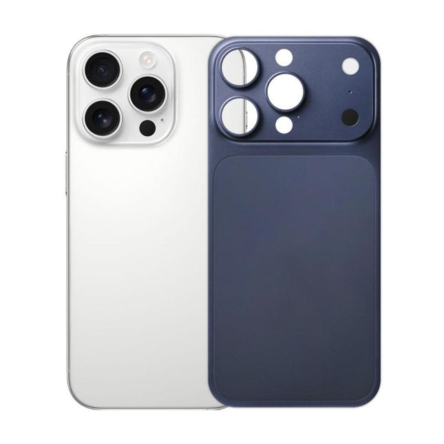 Ultra-Thin Transforms into 17 Series Matte Aluminum Alloy Back Cover, For iPhone 16 Pro Max, For iPhone 16 Pro, For iPhone 15 Pro Max, For iPhone 15 Pro, For iPhone 14 Pro, For iPhone 14 Pro Max, For iPhone 13 Pro Max, For iPhone 13 Pro