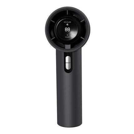100-gear High Speed Handheld Fan Bladeless Mini Digital Display Small Fan, 1800mAh, 3000mAh