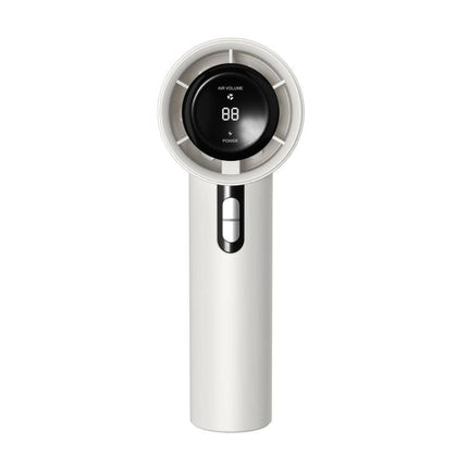 100-gear High Speed Handheld Fan Bladeless Mini Digital Display Small Fan, 1800mAh, 3000mAh