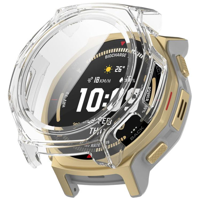 xDfind Tempered Film Integrated PC Watch Protective Cover, For Amazfit T-Rex 3 Pro 44mm, For Amazfit T-Rex 3 Pro 48mm