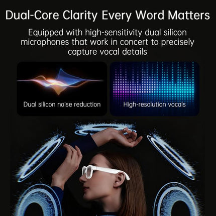 AIMB-G3 8MP Smart Voice Call AI Photo and Translation Glasses
